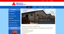 Desktop Screenshot of braconwire.com